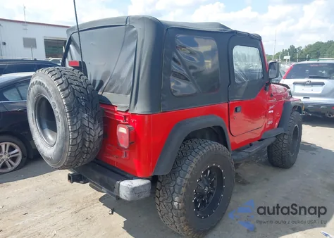 2002 Jeep Wrangler Sport from USA, damaged, VIN 1J4FA49S92P736622